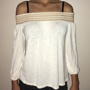 Off the shoulder top